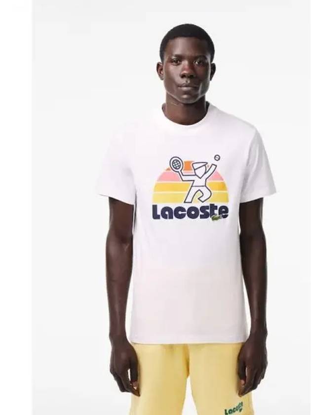 Men s pack graphic t shirt TH0784 54G 001 Domestic product GQ2N24040354674 - LACOSTE - BALAAN 1