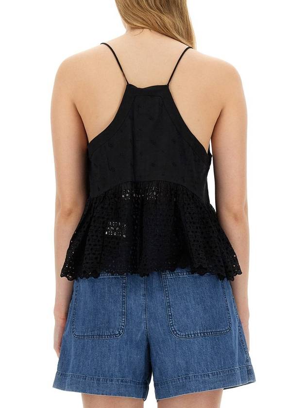 Sogane broderie anglaise top HT0369FAB1J10E - ISABEL MARANT ETOILE - BALAAN 4