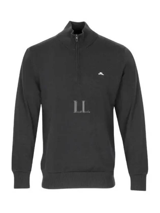 Men's Jeffrey Windbreaker Sweater Dark Grey - J.LINDEBERG - BALAAN 2