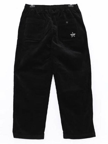 FW23P102 BLACK corduroy pants - SUPREME - BALAAN 1