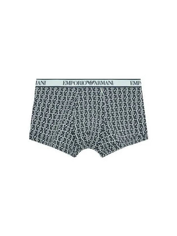 UNDERWEAR Men s Logo Pattern Banding Draw Light Green - EMPORIO ARMANI - BALAAN 1