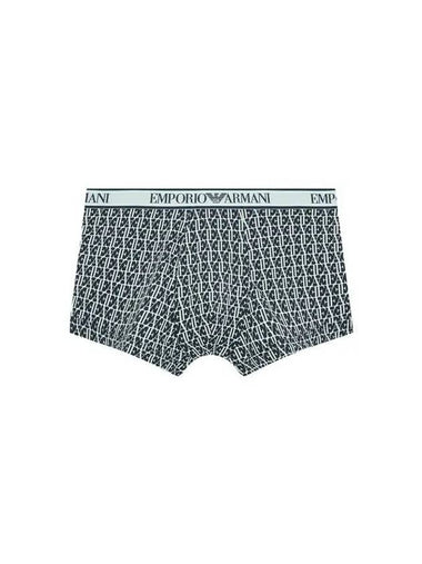 UNDERWEAR Men s Logo Pattern Banding Draw Light Green - EMPORIO ARMANI - BALAAN 1