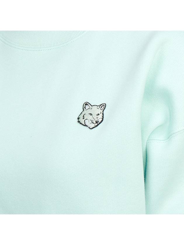 Bold Fox Head Patch Comfort Sweatshirt Peppermint - MAISON KITSUNE - BALAAN 7