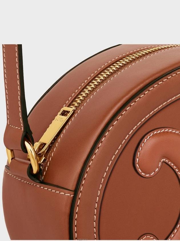 Cuir Triomphe Calfskin Cross Bag Tan - CELINE - BALAAN 4