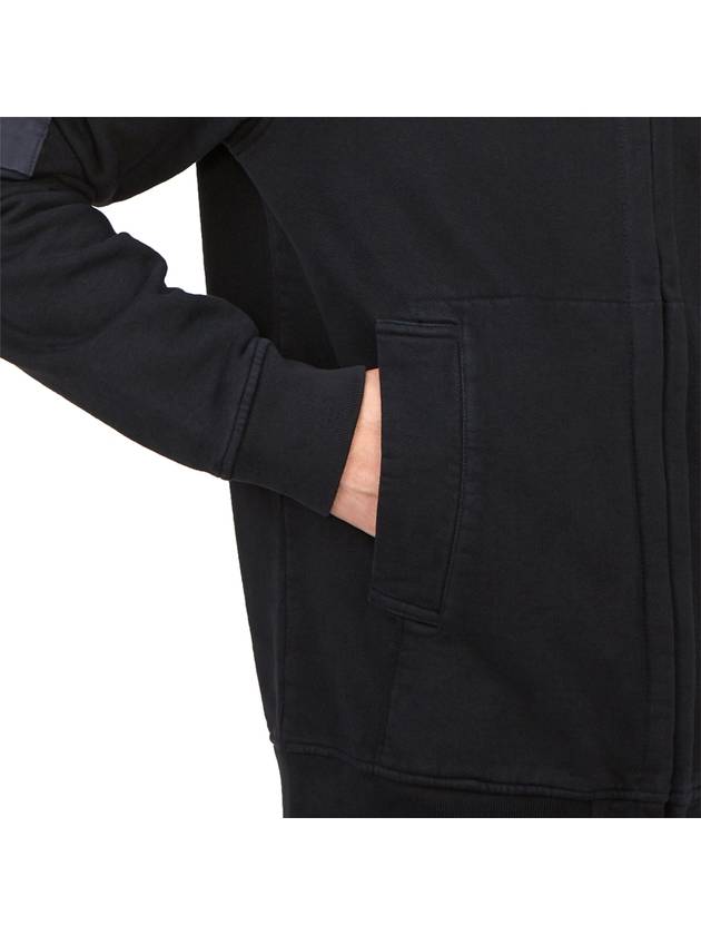 Felpa Aperta Zip-up Jacket Navy - TEN C - BALAAN 9