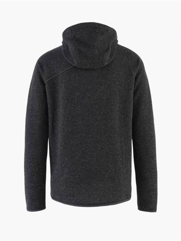 Men's Falen Wooly Hoodie Raven - KLATTERMUSEN - BALAAN 3