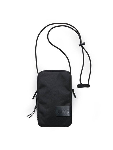 Men's Mini Seven Crossbody Bag Black - UNION 6 - BALAAN 1