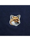 Fox Head Patch Classic Short Sleeve T-Shirt Ink Blue - MAISON KITSUNE - BALAAN 4