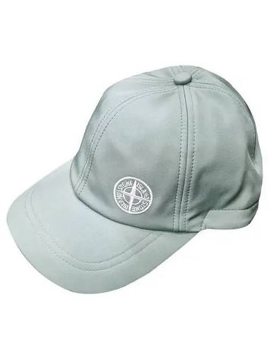 771599222 V0055 Logo embroidery ball cap sage green hat TJ 270836 - STONE ISLAND - BALAAN 1