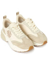 Good Luck Trainer Low Top Sneakers Beige - TORY BURCH - BALAAN 4