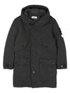 David Down Parka Black - STONE ISLAND - BALAAN 2