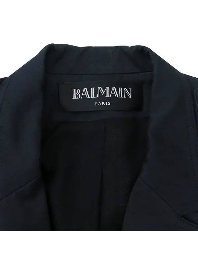 Smith Market Used Luxury Cotton Jacket Women s Clothing - BALMAIN - BALAAN 5