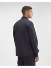 Taylon L Zip-up Long Sleeve Shirt Navy - CP COMPANY - BALAAN 4