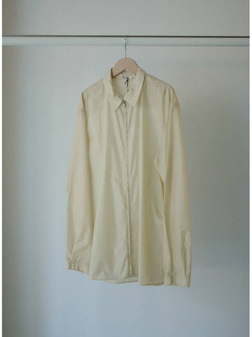 Light nylon zip up shirt - AURALEE - BALAAN 1