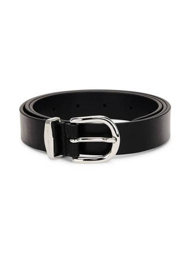 Zad Leather Belt Black - ISABEL MARANT - BALAAN 1