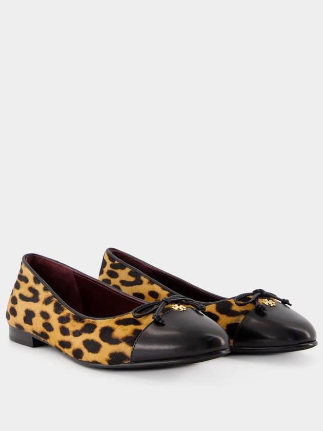 Cap Toe Ballerinas - Tory Burch - Leather - Printed - TORY BURCH - BALAAN 2