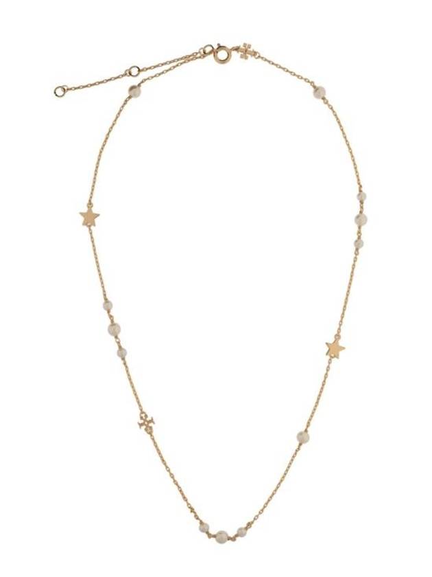 Kira Necklace And Stud Earrings Set Gold - TORY BURCH - BALAAN 4