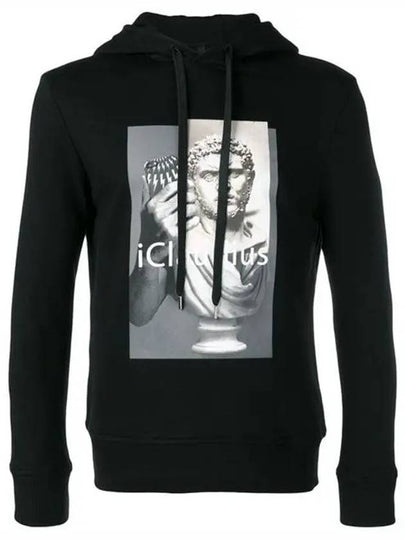 Claudius Hoodie Black - NEIL BARRETT - BALAAN 2