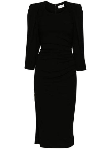 Elisabetta Franchi Dresses Black - ELISABETTA FRANCHI - BALAAN 1