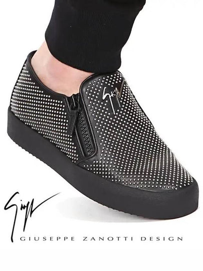 Studded Slip-Ons Black - GIUSEPPE ZANOTTI - BALAAN 2