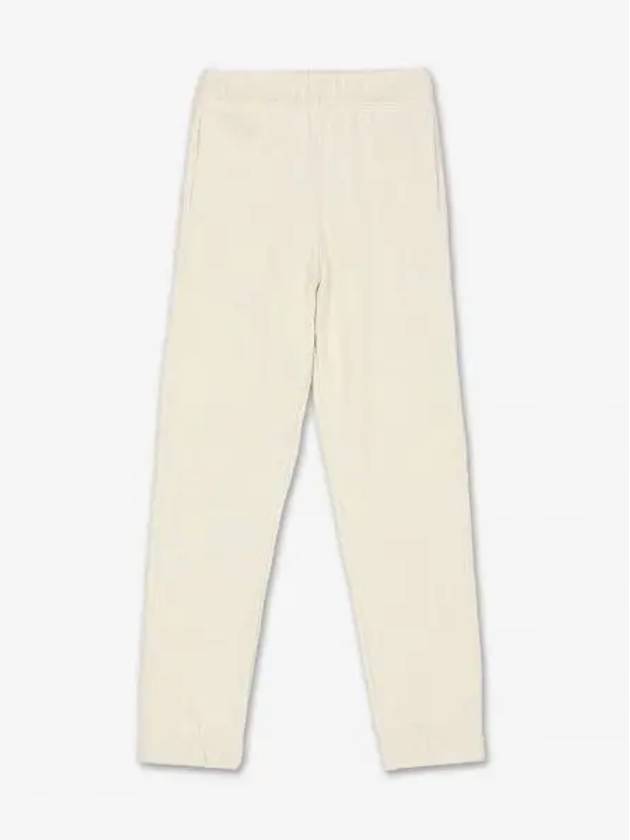 Side Logo Cotton JoGGer Track Pants White - GANNI - BALAAN 2