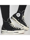 Chuck 70 Plus High Top Sneakers Black - CONVERSE - BALAAN 2