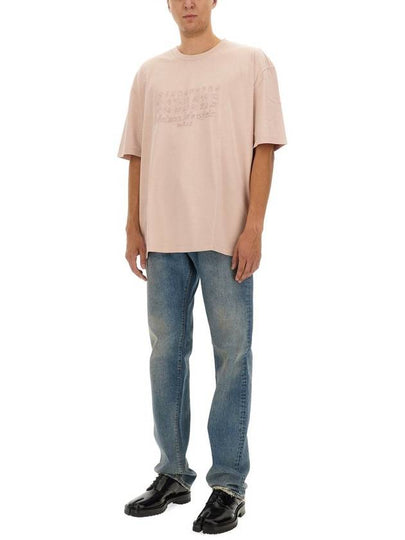 Maison Margiela T-Shirt With Embroidered Logo - MAISON MARGIELA - BALAAN 2