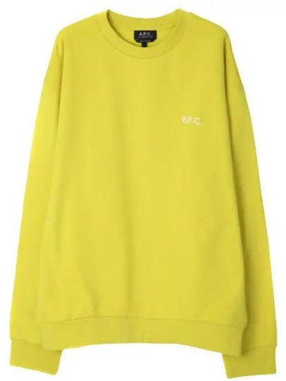 Clint Chest Logo Sweatshirt Yellow - A.P.C. - BALAAN 2