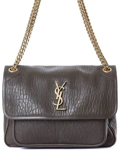 Nikki Medium Chain Shoulder Bag Light Musk - SAINT LAURENT - BALAAN 2