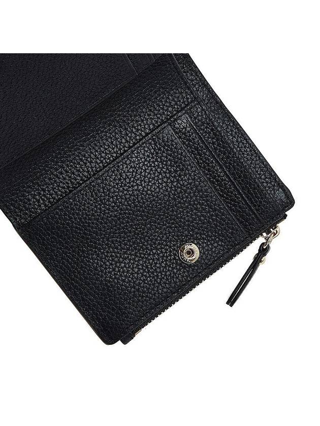 Logo Jet Set Half Wallet Black - MICHAEL KORS - BALAAN 11