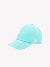 Signature Cotton Ball Cap Turquoise - COURREGES - BALAAN 2