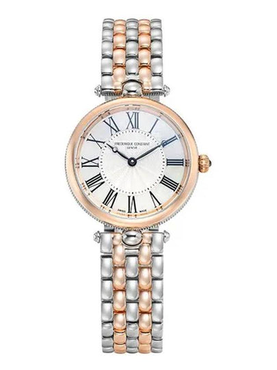 Classic 30mm Metal Watch White Rose Gold - FREDERIQUE CONSTANT - BALAAN 2