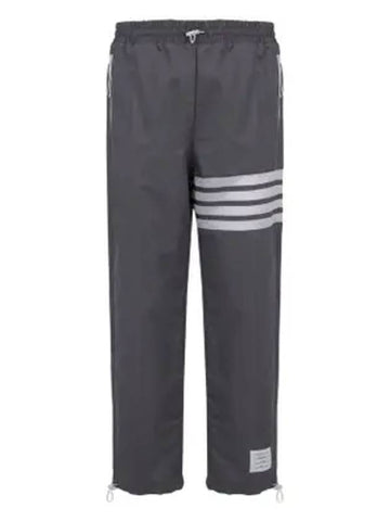 4-bar Mesh Ripstop Track Pants Grey - THOM BROWNE - BALAAN 1