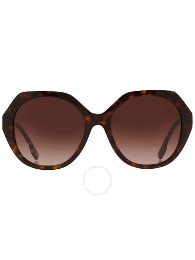 Burberry Vanessa Brown Gradient Geometric Ladies Sunglasses BE4375 401713 55 - BURBERRY - BALAAN 1