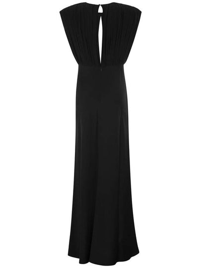 RANDERS - Georgette and enver satin long dress - MAX MARA - BALAAN 2