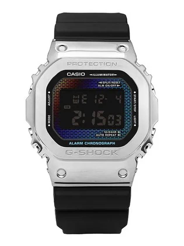 GM 5600RW 1DR 1 5600 Series Digital Square Sports Rainbow Brick Men s Urethane Watch - G-SHOCK - BALAAN 1