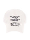 Multi Language Logo Ball Cap White - BALENCIAGA - BALAAN 1