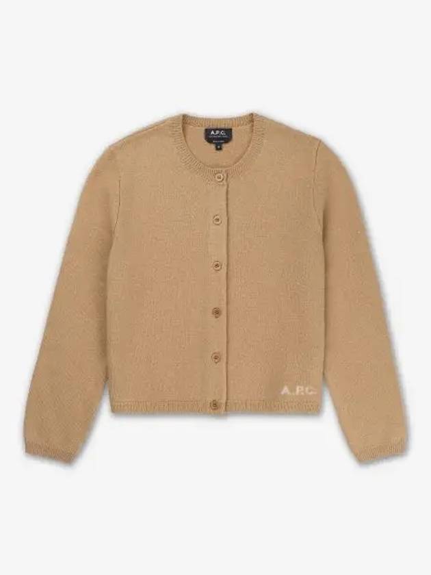 Mila Merino Wool Cardigan Camel - A.P.C. - BALAAN 2