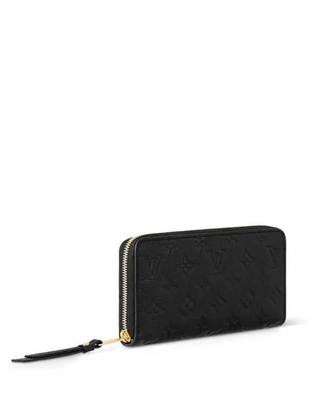 Zippy Monogram Empreinte Long Wallet Black - LOUIS VUITTON - BALAAN 3