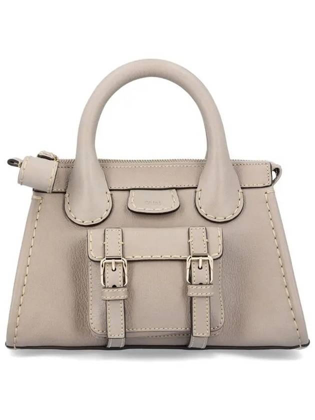 Edith Mini Shoulder Tote Bag Grey - CHLOE - BALAAN 3