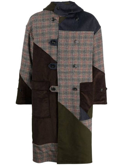 patchwork duffel coat - BARACUTA - BALAAN 2