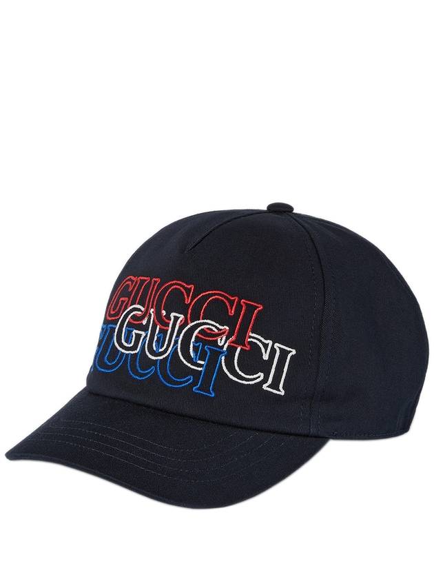 Embroidery Base Ball Cap Black - GUCCI - BALAAN 2