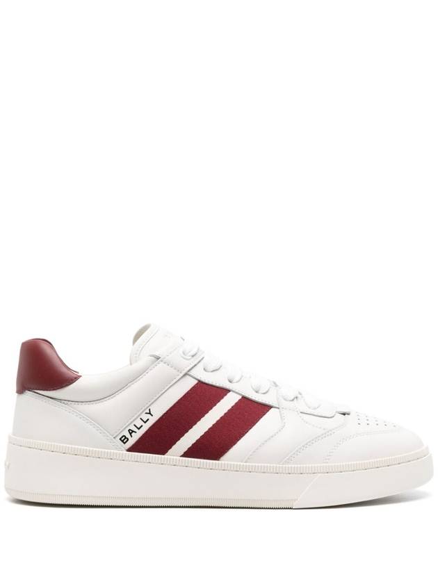 Rebby Leather Low-Top Sneakers White - BALLY - BALAAN 2