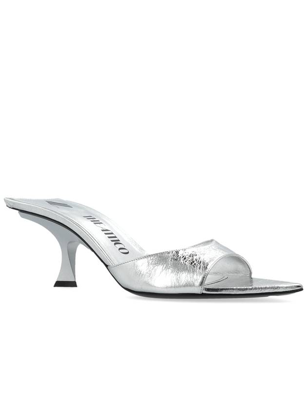 The Attico Heeled Sandals Bes, Women's, Silver - THE ATTICO - BALAAN 4