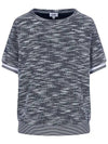 Tweed Like Round T-Shirt MW4ME410 - P_LABEL - BALAAN 2