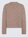 Intrecciato Wool Knit Top Riverbed - BOTTEGA VENETA - BALAAN 4