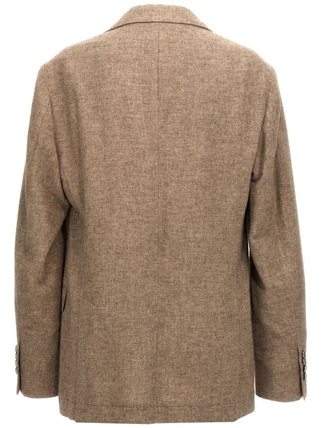 Brunello Cucinelli Single-Breasted Yack Blazer - BRUNELLO CUCINELLI - BALAAN 2