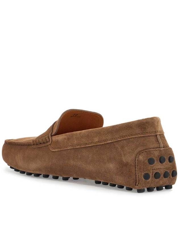 light walnut leather driving moccasin - TOD'S - BALAAN 3