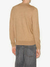 Atlee Logo Knit Top Beige - ISABEL MARANT - BALAAN 5