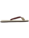 striped strap flip flops MZUNAVH315CGG53 - BRUNELLO CUCINELLI - BALAAN 3